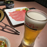 Yakiniku Yuuhou - ビール