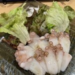 活たこ・創作料理 さるのこしかけ - 生たこのカルパッチョ