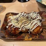 活たこ・創作料理 さるのこしかけ - たこ焼き