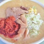 みつや - 味噌ラーメン(750円)＋中辛(50円)＋中盛り(100円)