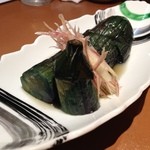 銀座 岩戸 - 【夜】ナスのおひたし