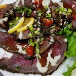 Shokusai Aji Sanmi - 牛肉塔塔880日圓