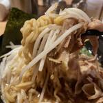 肉盛り みそラーメン 侍倶楽部 - 