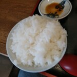 Chuuka Men Han Cha Ya Yoshi - お替わりしたご飯