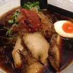 麺屋わっしょい - 男の愛情氷結黒醤油（10食限定）（￥790）