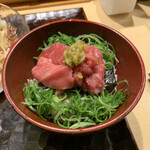 饗 くろ喜 - 本まぐろ漬け飯（500円）2023.6