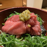 饗 くろ喜 - 本まぐろ漬け飯（500円）2023.6