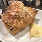 やきとん 幸ちゃん - お豆腐屋さんのでかい厚揚げ　小