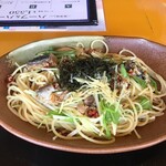 五右衛門 - 　鯖と水菜のペペロンチーノ