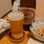 207375377 - キリンラガー(瓶ビール)650円