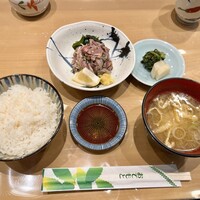 新宿割烹 中嶋 - いわし刺身定食