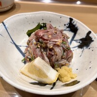 新宿割烹 中嶋 - お刺身アップ