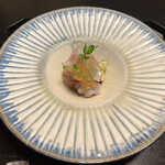 京都三条 箔 - 伊佐木の軽い燻製