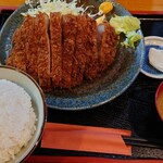 Tonkatsu Umagoya - ロースカツ定食（ジャンボ）
