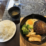 Ushikaka - 牛花香のハンバーグ　ランチ