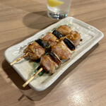 Oreno Yakitori - ねぎま2本　418円