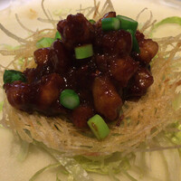 中国意境菜 白燕 - 海老の甘辛炒め