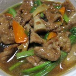 龍門 - 牛肉のカキソース炒め