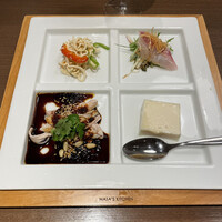 MASA'S KITCHEN 名古屋JRゲートタワー - スペシャルランチセット 前菜4種