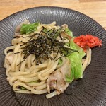 Izakaya Tenchan - 〆は焼きうどん。焼きそばと迷いましたが時々無性に食べたくなるよね！