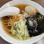 煮干し中華そば 山形屋 - 中華そば＋たまご