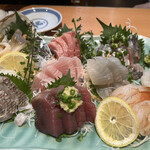 海鮮料理 第二英鮨 - 刺身盛り合わせ