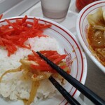 蒙古タンメン中本 - 辛野菜定食風