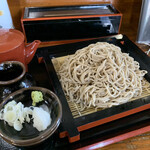 そば処石尊 - 料理写真:もりそば大盛り！