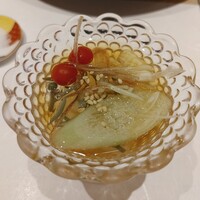 代官山 鮨 たけうち - 心太　じゅんさい　酢の物