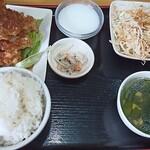 中華料理 長安 - 油淋鶏定食