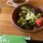 Ocha To Oshokujidokoro Moriyama - サラダとスープ