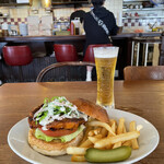 GRILL BURGER CLUB SASA - "限定10食" 【6月のLast Monthly Burger】 『ホットケイジャンチキンBurger¥1,150』 ※平日ランチは、ソフトドリンク付