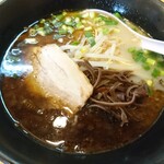 ばりきや - 黒マー油麺(950円)期間限定