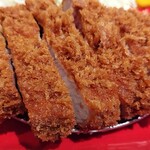 とんかつ檍のカレー屋 いっぺこっぺ 芝大門店 - 特上ロースカツ定食