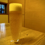 しらと菜園 - ドリンク写真:まずはビールで乾杯