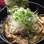 ones ones - 煮干ラーメン。平打麺