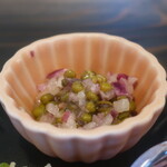 TOTONOE - 緑豆と紫玉ねぎのマリネ