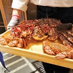 蟹道野田 - 本日の蟹のお披露目