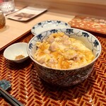御料理 心馬 - 親子丼（御飯多め）