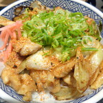 Yoshinoya - 「焦がしねぎ焼鳥丼」（並：547円）