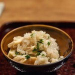 草如庵 - 2023.6 コシアブラと淡竹の炊き込みご飯