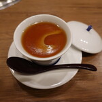 日本料理・ふぐ　桃 - ふかひれの餡掛け茶わん蒸し