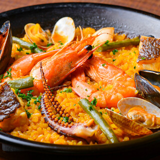 Mainly Spanish Cuisine! A variety of items Prosciutto, creative tapas, paella, etc.