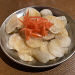 Yakiton Oogiri - 酢醤油大根(100円)