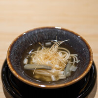 薪焼 かけはし - 2023.6 すっぽんの温かいスープと素麺