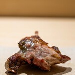 Makiyaki Kakehashi - Live Softshell Turtle Grilled over Wood – with Yamashio Salt from Ooshika Village, June 2023