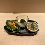 Shimbashi Tenzushi - 前菜