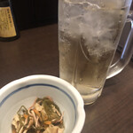 産直鮮魚と日本酒 Uo魚 - ハイボールとお通し