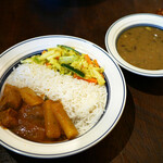 ぽるこネ。 - ラムと野菜の生姜焼き定食 ¥1,000