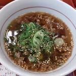 なか卯 - 牛肉つけうどんのつけ汁